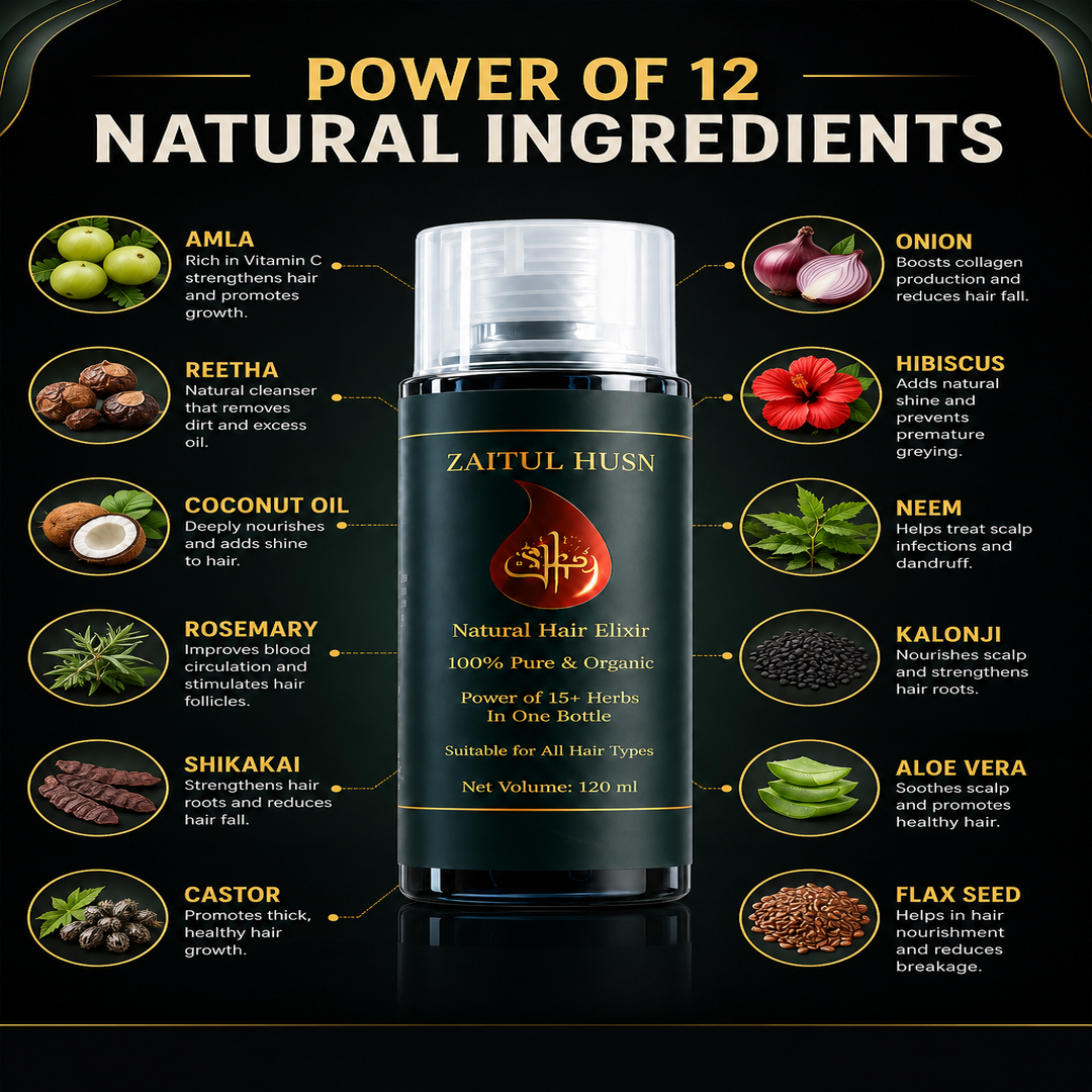 Zaitul Husn Hair Oil Benefits